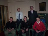 Winners of the Junior section,Seamus O'Grady, Brian Kirwin & Simon Kehoe
