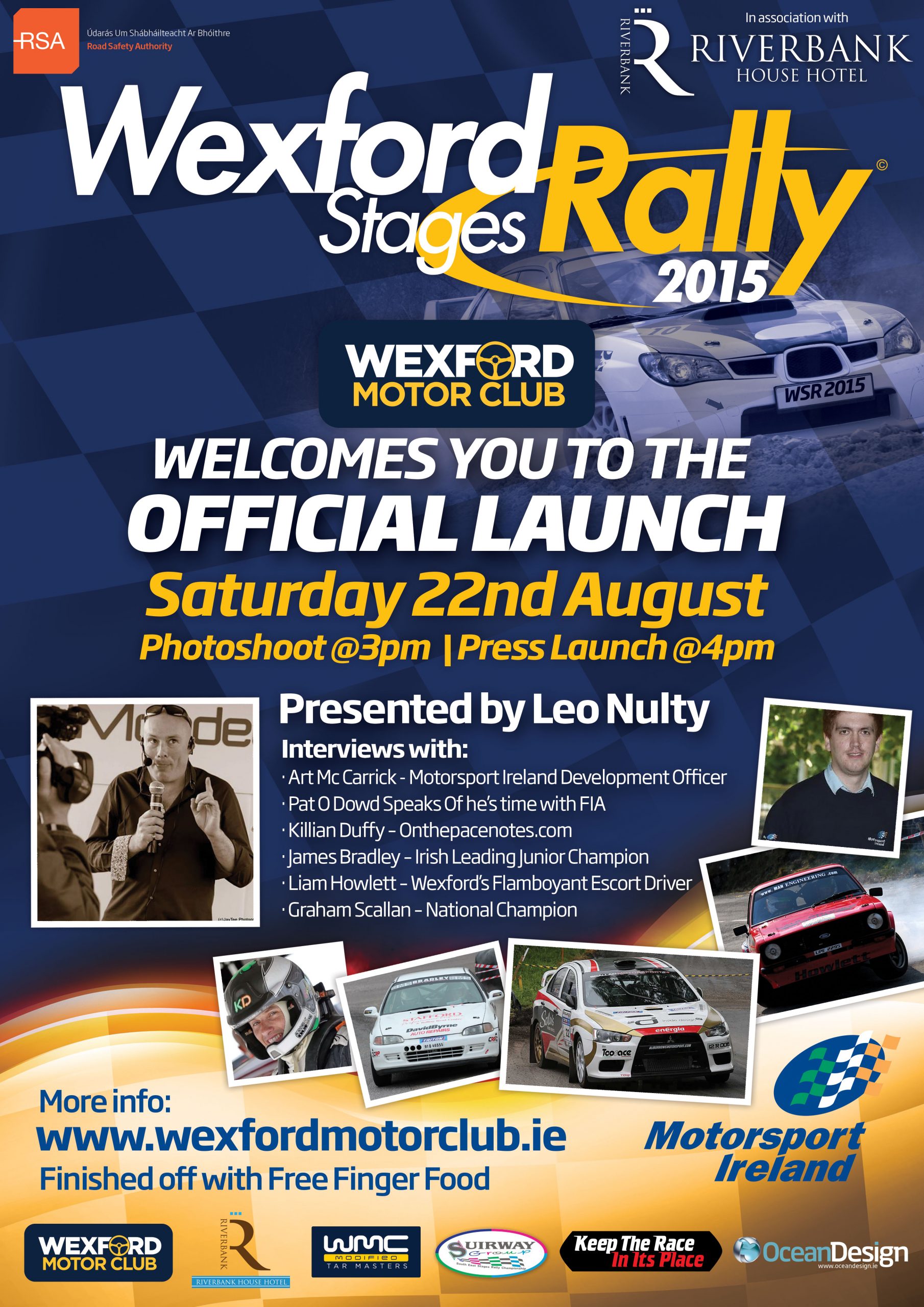Wexford Stages Rally Launch 2015